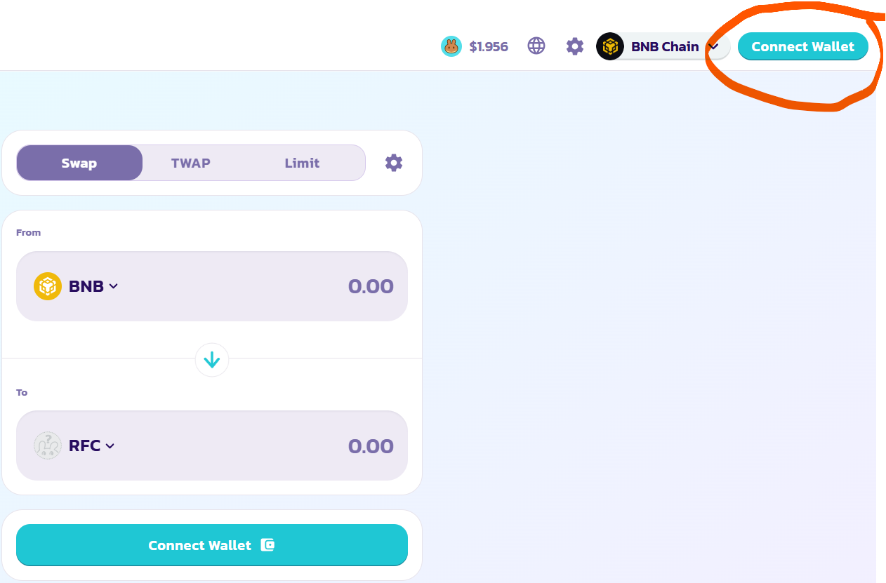 Connect Wallet to Buy RiffCoin RFC
